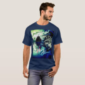 T-shirt Wolf et Woods Abstraits (Devant entier)