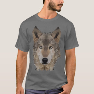 T-shirt Wolf Fairy Tale Wolves Leitwolf Wolves Polygone