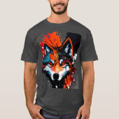 T-shirt Wolf Fire (Devant)