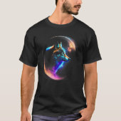 T-shirt Wolf Galaxy (Devant)