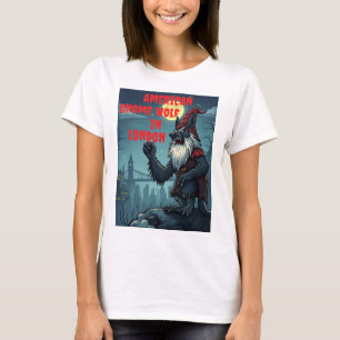 T-shirt Wolf Gnome Américain À Londres