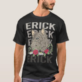 T-shirt Wolf Head - Erick Name (Devant)