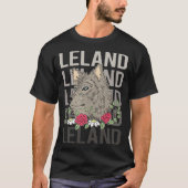 T-shirt Wolf Head - Nom de la Leland (Devant)