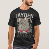 T-shirt Wolf Head - Nom Jayden (Devant)