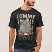 T-shirt Wolf Head - Nom Tommy (Devant)