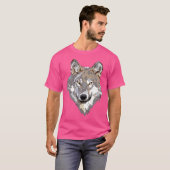 T-shirt Wolf Head Wolves (Devant entier)