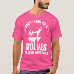 T-shirt Wolf Leader Wolves Werewolf Pleine lune Leader Fai