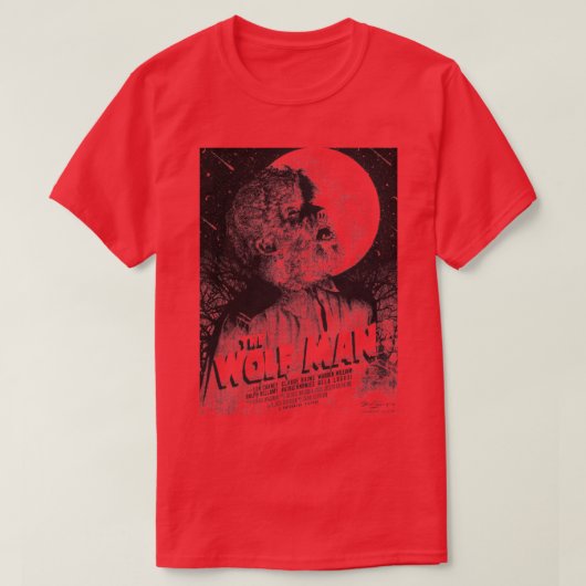 T-shirt Wolf Man 2 (Design devant)