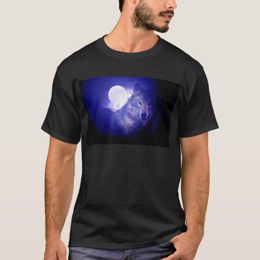 T-shirt Wolf & Moon (Devant)