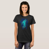 T-shirt Wolf Moon Howling (Devant entier)