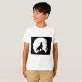 T-shirt Wolf & Moon Silhoutte (Devant entier)