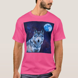 T-shirt Wolf Moon Timber Wolf