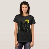 T-shirt Wolf Moon Wolf au clair de lune 1 (Devant entier)