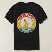 T-shirt Wolf Pack Adhésion à vie 19 (Design devant)