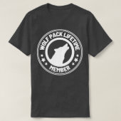 T-shirt Wolf Pack Adhésion à vie 37 (Design devant)
