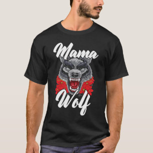T-shirt Wolf Pack Werewolf Wolfgang Animaux sauvages Mama