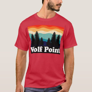 T-shirt Wolf Point Montana Retro