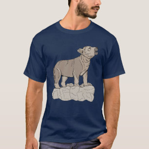 T-shirt Wolf Pup Howling