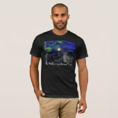 T-shirt Wolf, Ravens, Totem Pole Animal Guide (Devant entier)