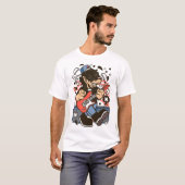 T-shirt Wolf rocker (Devant entier)