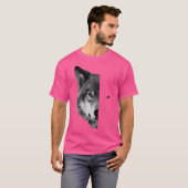 T-shirt Wolf s Split Face Wolf Loups Magiques (Devant entier)