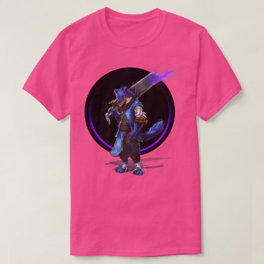 T-shirt Wolf Samurai (2) (Design devant)