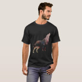 T-shirt Wolf Silhouette (Devant entier)