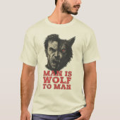 T-shirt Wolf to Man (Devant)