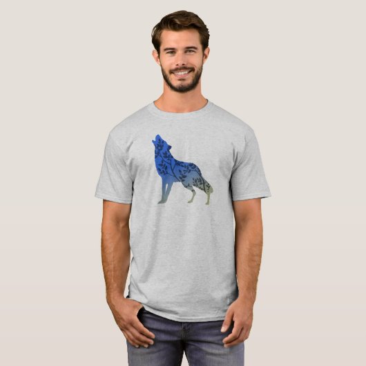 T-shirt Wolf Tree (Devant entier)