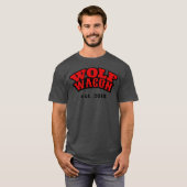 T-shirt Wolf Wagon DJ Wolf 2020 (Devant entier)