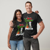 T-shirt Wolf Xmas Decorations Santa Wolf Christmas (Unisexe)