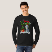 T-shirt Wolf Xmas Decorations Santa Wolf Christmas (Devant entier)
