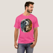 T-shirt Wolf Yin Yang (Devant entier)
