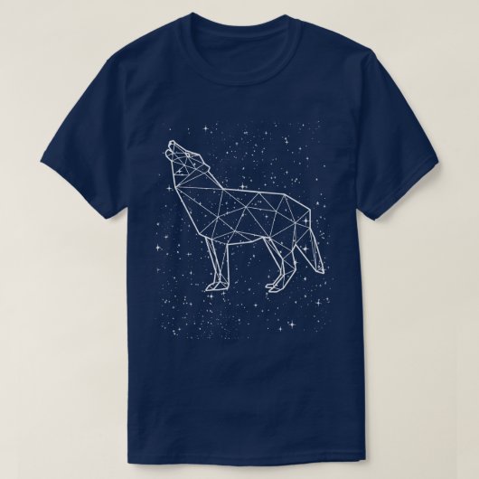 T-shirt Wolf ZodiacSymbole astrologique Horoscope (Design devant)