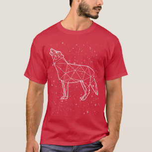 T-shirt Wolf ZodiacSymbole astrologique Horoscope