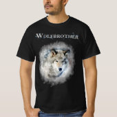 T-shirt Wolfbrother Dark Version Wheel of time inspired (Devant)