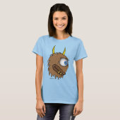 T-shirt Wolfie sur TheBioBots.com (Devant entier)