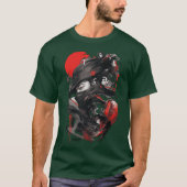 T-shirt Wolfman Vaporwave Streetwear Urban Premium funny r (Devant)