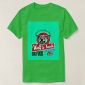 T-shirt Wolfs Tooth Dog Graphisme alimentaire  (Design devant)