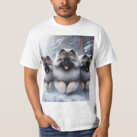 T-shirt Wolfys adorables (Devant)