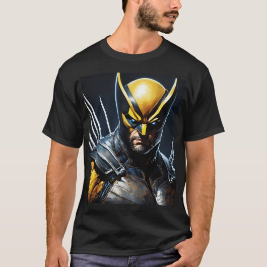 T-shirt Wolverine X-Men (Devant)
