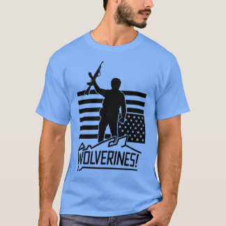 T-shirt Wolverines Red Dawn