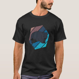 T-shirt Wombat Artsy Style Rodent Animal Faune Nature