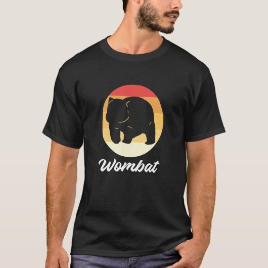 T-shirt Wombat At Sunset Zookeeper (Devant)