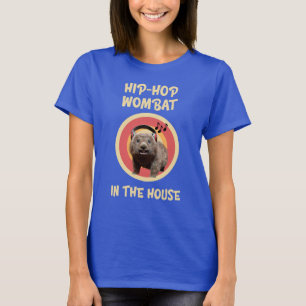 T-shirt Wombat Hip-hop Drôle dans la Maison