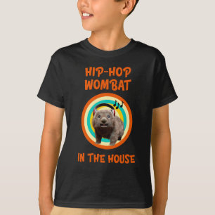 T-shirt Wombat Hip-hop Drôle dans la Maison
