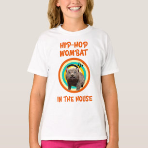 T-shirt Wombat Hip-hop Drôle dans la Maison