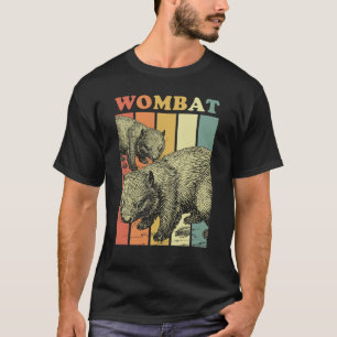 T-shirt Wombat rayé