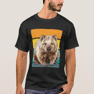 T-shirt Wombat Rétro