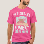 T-shirt Wombat Sleep Wombat (Devant)